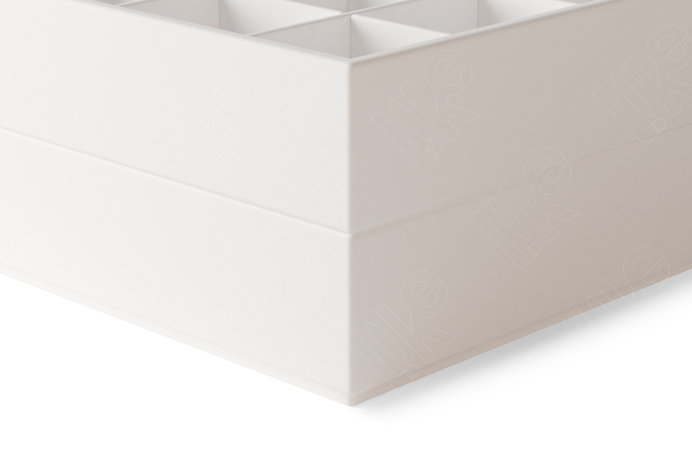 Планшет Альфа/1 серия/приподнятое дно/24 ячейки 03 (48х48 мм.)