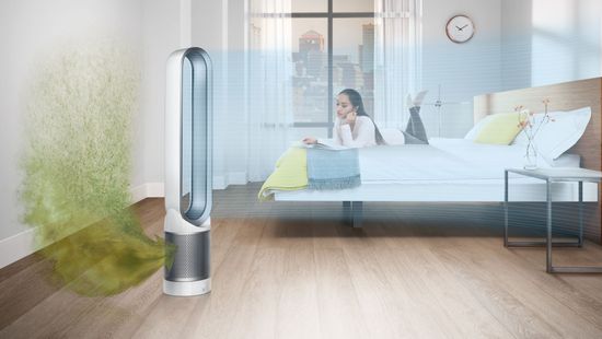Очиститель воздуха Dyson Pure Cool tower TP00, белый/серый