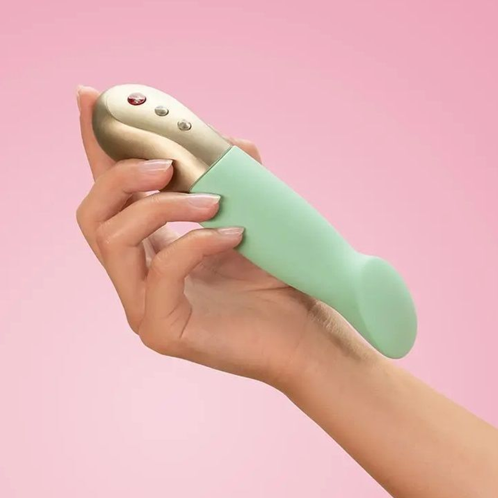 Салатовый вибратор Pulse Vibe Sundaze - 17 см. (Цвет: салатовый)