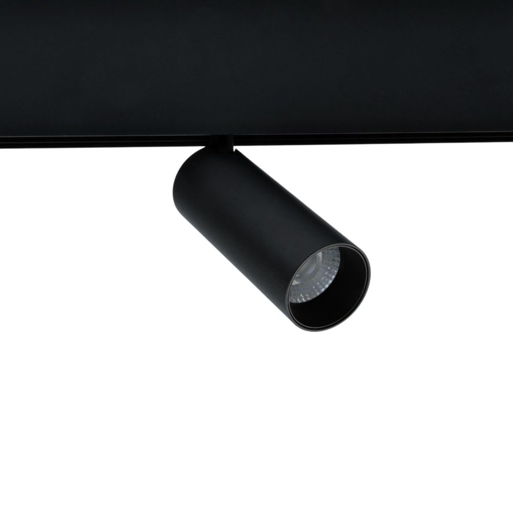 ULB-M60-12W-4000K-35 BLACK Светильник-прожектор светодиодный трековый. Для магнитного шинопровода. 900 Лм. Белый свет 4000К. Черный. ТМ Uniel