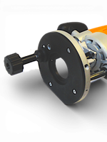 Фрезер универсальный, адаптированный для установки в стол, ход фрезы 67мм, 2400 Вт., SINICA