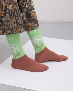 Носки Combo green