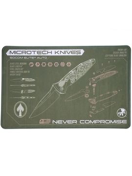 Коврик настольный Microtech SOCOM ELITE AUTO OD GREEN MAT-SEA