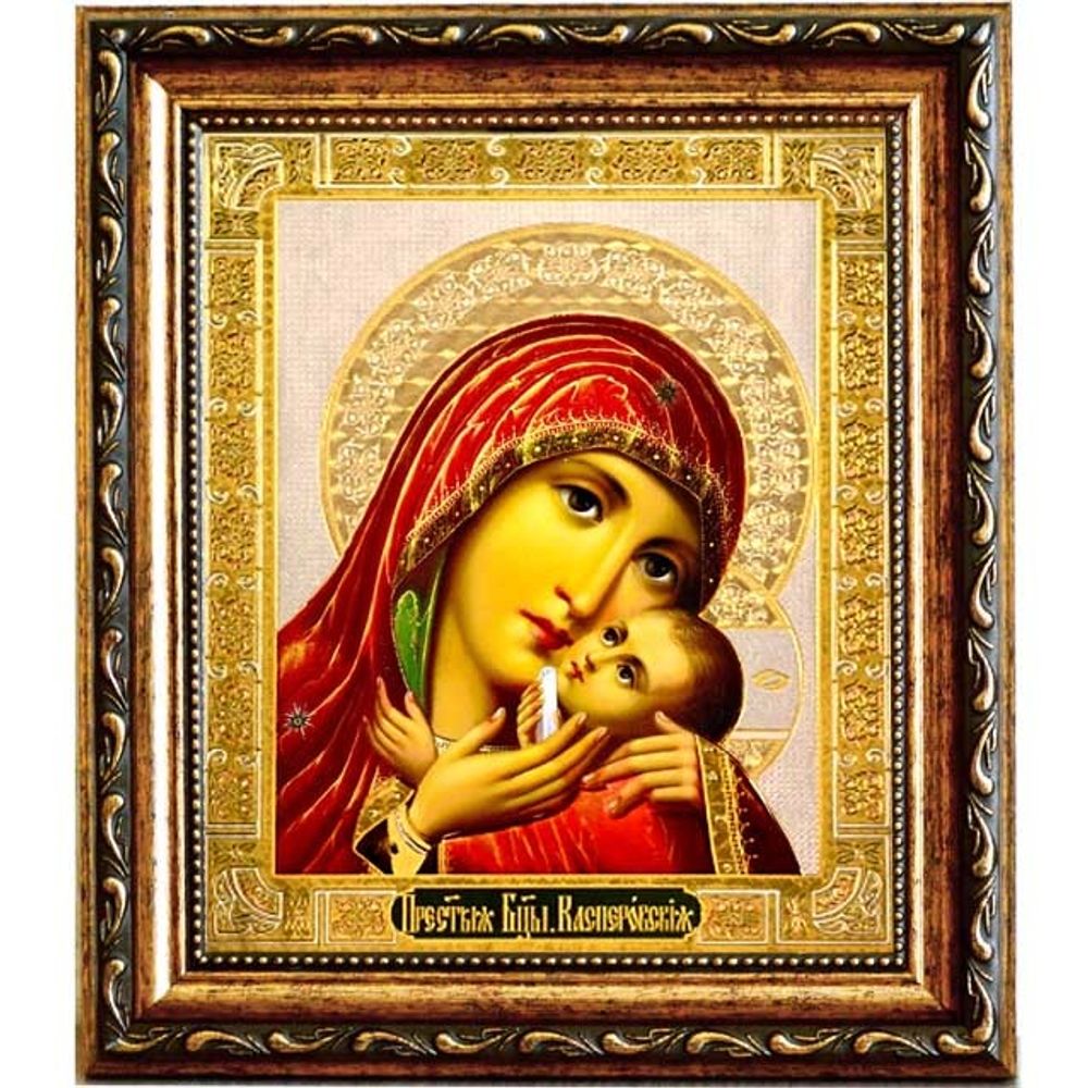 Касперовская икона Божьей Матери на холсте.