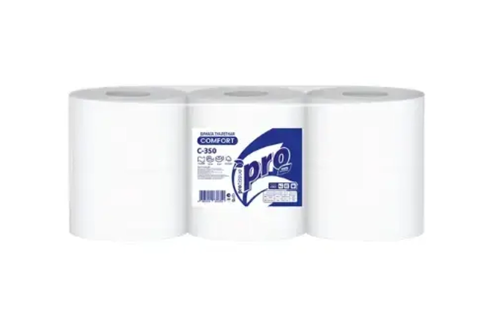 Туалетная бумага PROtissue "COMFORT" Артикул С350, 525м