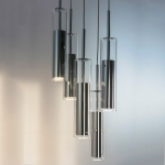 756054 Люстра CILINO 5х40W GU10 ХРОМ