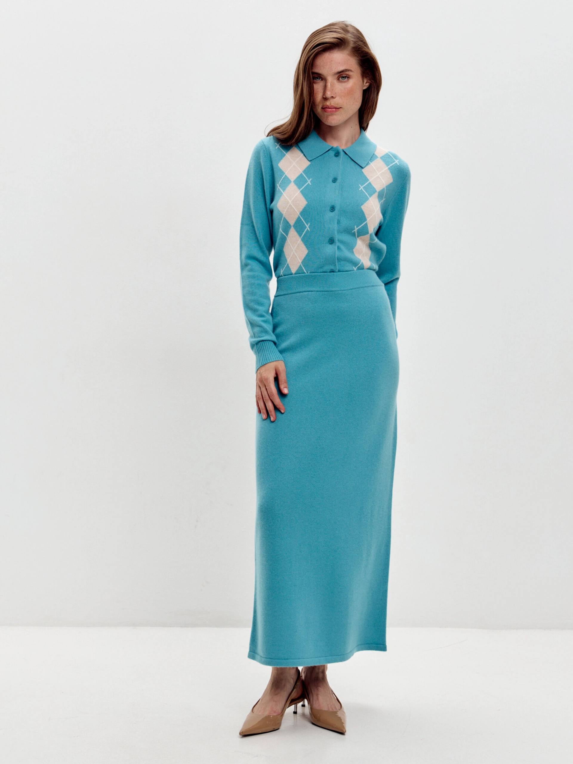 Кашемировая юбка