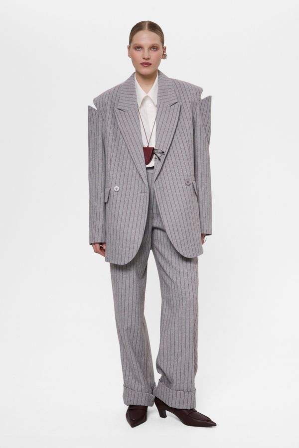 Жакет Over Stripe