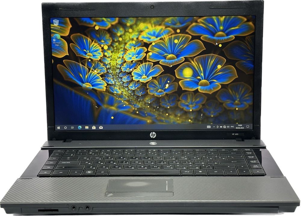 15.6" Уценённый ноутбук HP 620 (1366x768, Intel Core 2 Duo T6570, RAM 4ГБ, SSD 128ГБ, Intel HD Graphics, Win 10 Pro)