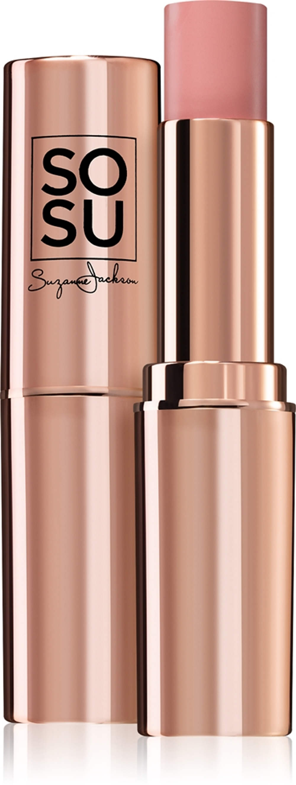 SOSU Cosmetics Blush On The Go - Румяна для скул в креме в стике оттенок 01 Blush Rose, 7 g