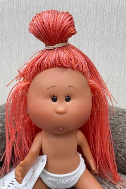 УЦЕНКА4 Кукла Nines виниловая 23см Little Mia Latina без одежды (3199WL8)