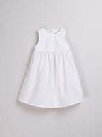 Платье с вырезом на спине "Молоко"