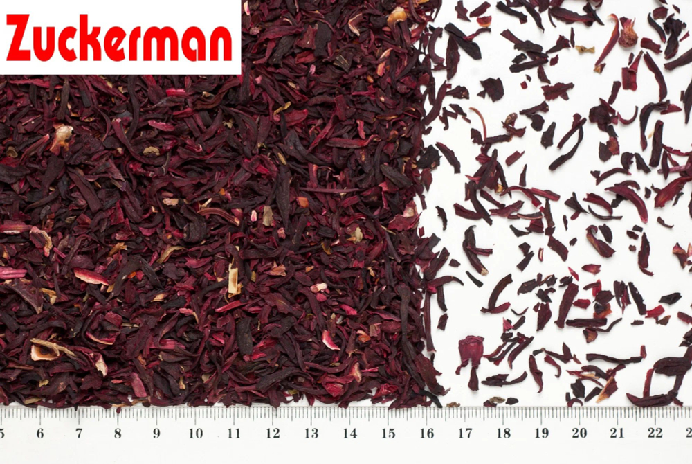 Чай Каркаде 200 г Zuckerman, среднелистовой, натуральный