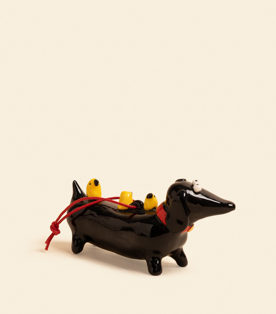 Елочная игрушка – Такса | Александра Маврина