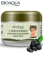 Маска для лица BioAqua пузырьковая очищающая Carbonated Bubbled Clay, 100 г