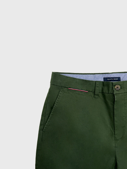 Шорты чинос Tommy Hilfiger Straight Fit Twill Wondrous Green