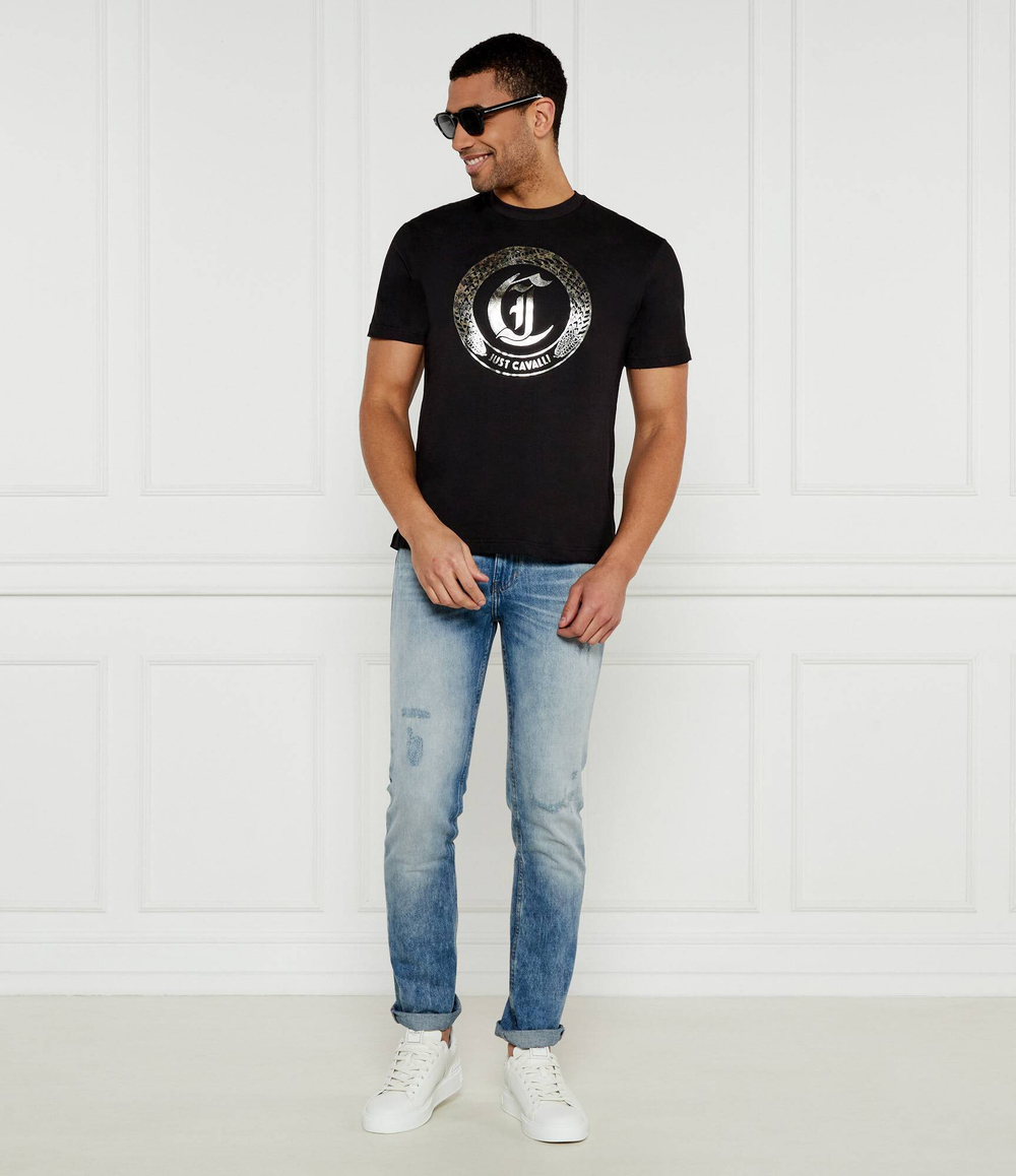 Футболка Just Cavalli - черный(78OAHT14CJ500)