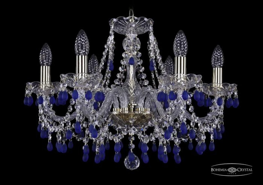 Подвесная люстра Bohemia Ivele 1410/6/195/G/V3001