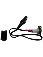 О18 - Разъем DIN врезной 12В, 0,5м с крышкой