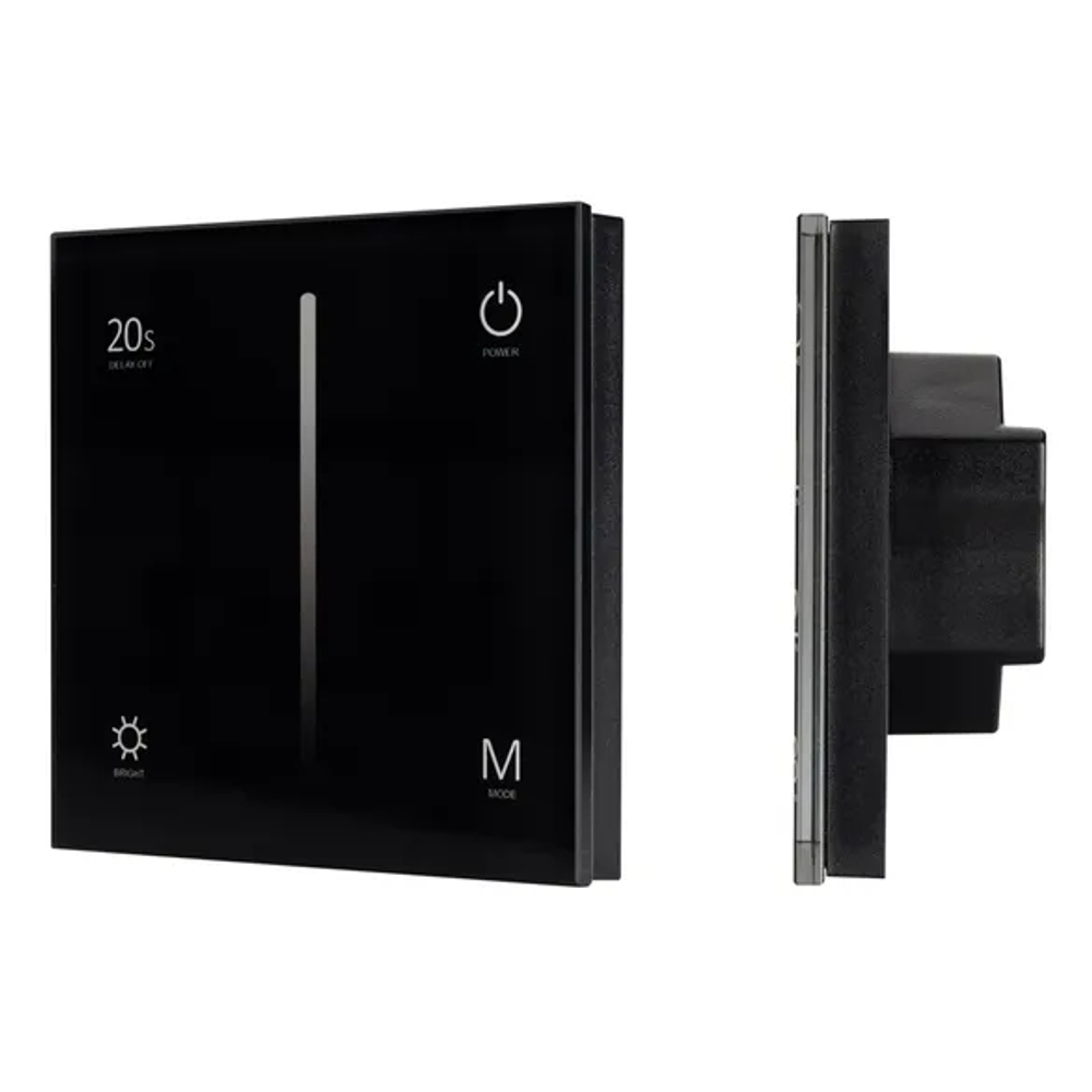 Панель SMART-P35-DIM-IN Black (230V, 0-10V, Sens, 2.4G) (Arlight, IP20 Пластик, 5 лет) 028113