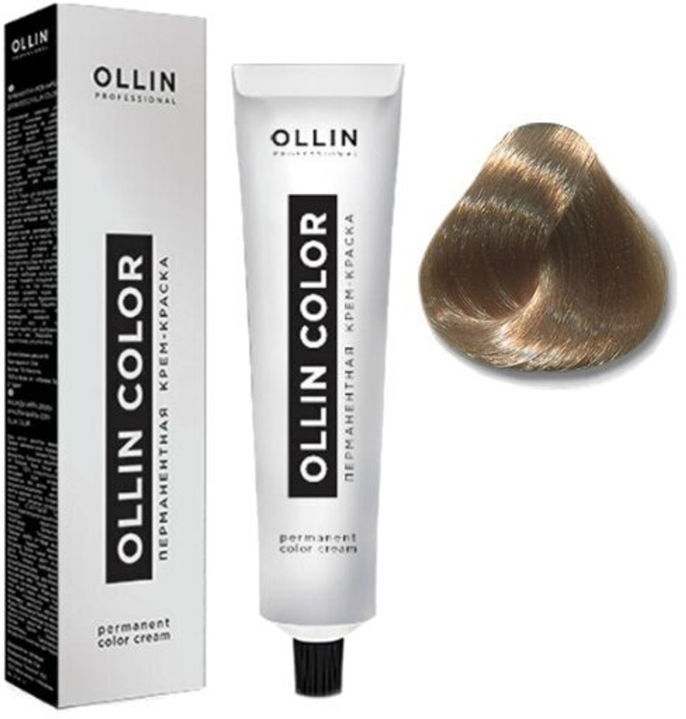 OLLIN COLOR 10/73 светлый блондин коричнево-золотистый 60мл Перманентная крем-краска для волос