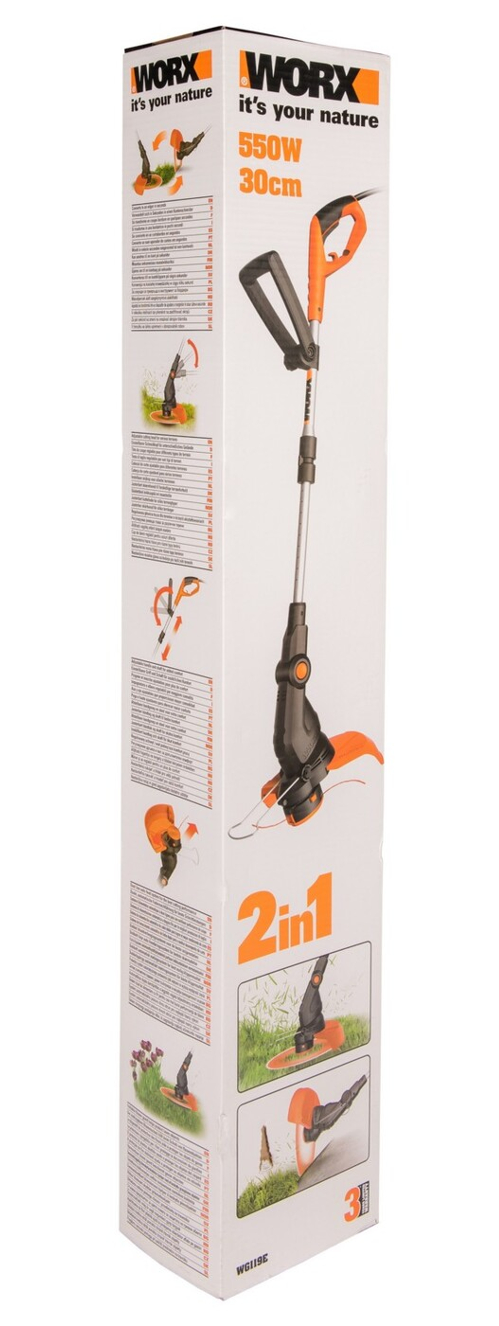 Триммер сетевой WORX WG119E