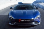 Карбоновая губа переднего бампера для FERRARI ROMA Феррари