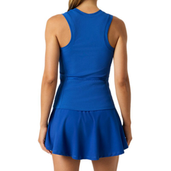 Женский топ теннисный Björn Borg Ace Pocket Ribbed - monaco blue