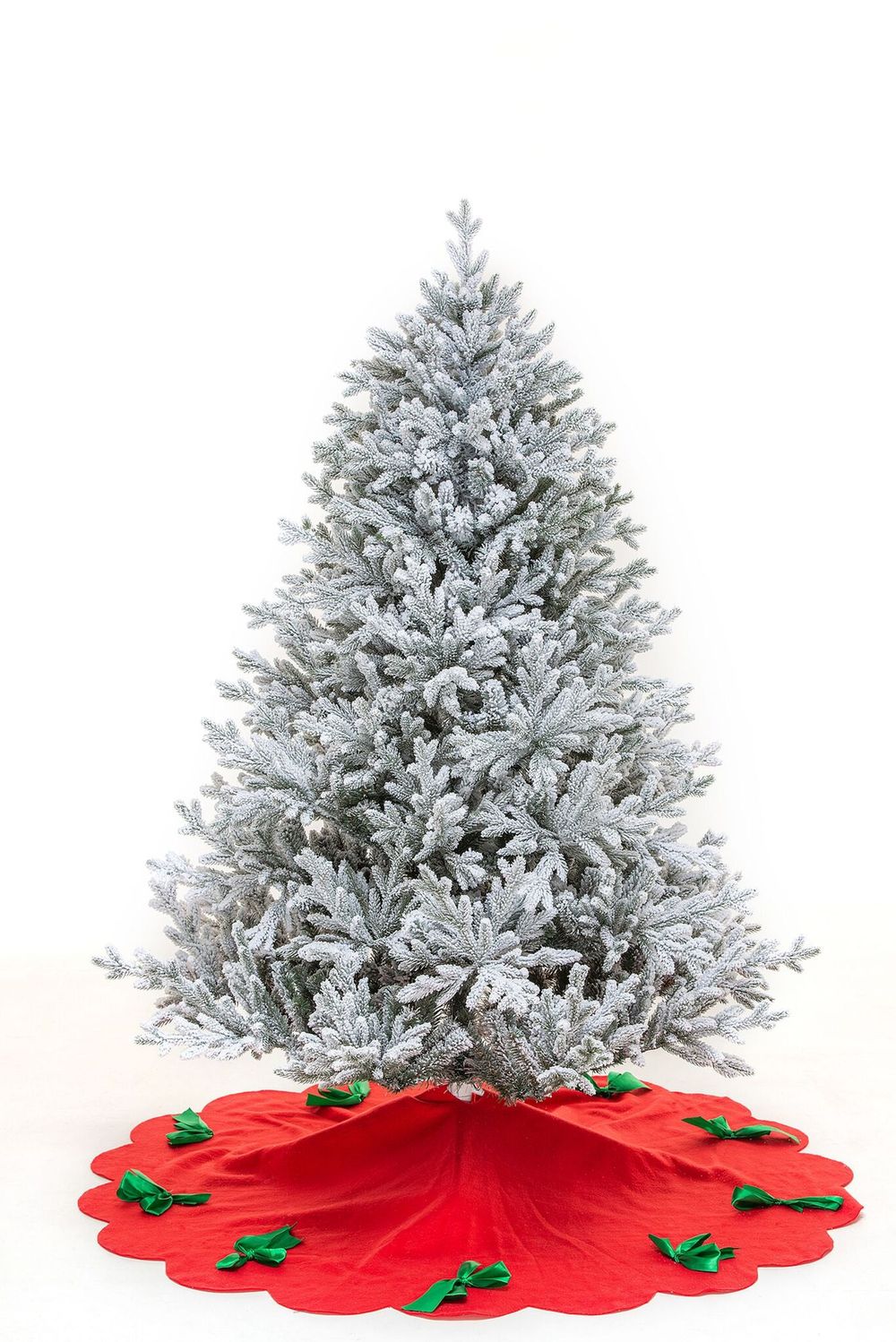 Заснеженная елка «Имперская» (Литая+пвх) от 1.8 м до 2,4 м