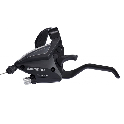 Шифтер ALTUS ST-EF500L левый  3ск. 2 пальца. черный