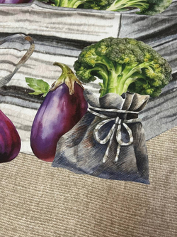 Кухонное полотенце 58х85см Zambatti Капуста