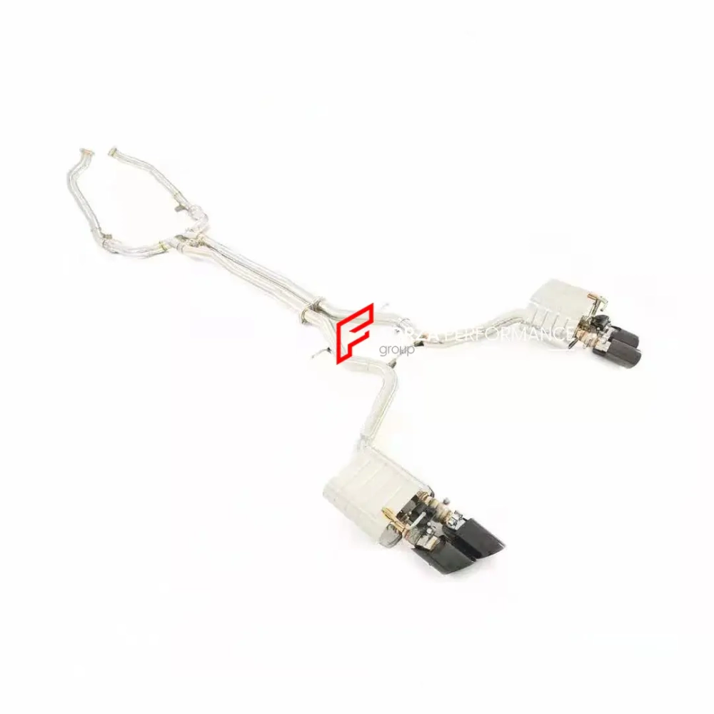 Спортивная выхлопная система с заслонками для Porsche Panamera 971 4S 4.0T Порш Панамера