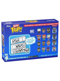 Фигурка Funko Bitty POP! DC Comics S1 Batman+Robin+Scarecrow+Mystery (1 of 4) 4PK 71311