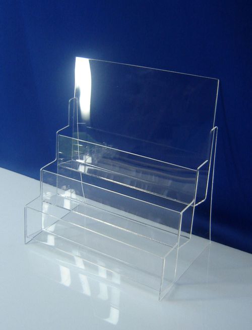 Подставка для буклетов - 2 евробуклета и А5 гор