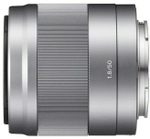 Sony 50mm f/1.8 OSS (SEL-50F18), серебристый