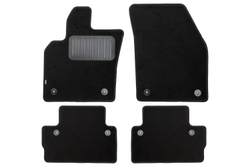 Коврики в салон для VOLVO C30 АКПП 2006-2010, 2010-2013, хэтчбек, 4 шт. (текстиль) KLEVER02500601210KH