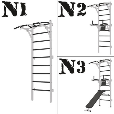 Шведская стенка Монолит, белый (Монолит №1)