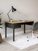 IKEA Письменный стол HEMNES,155*65*74, белый-коричневый, КЫМОР (ХЕМНЭС ИКЕА)