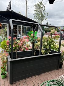 Грядки из деревянного бруса