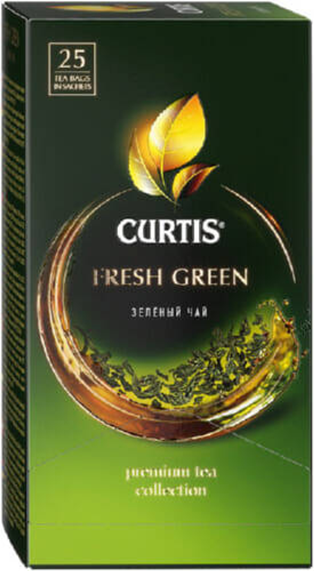 Чай зеленый Curtis  Fresh Green 25 пакетов.