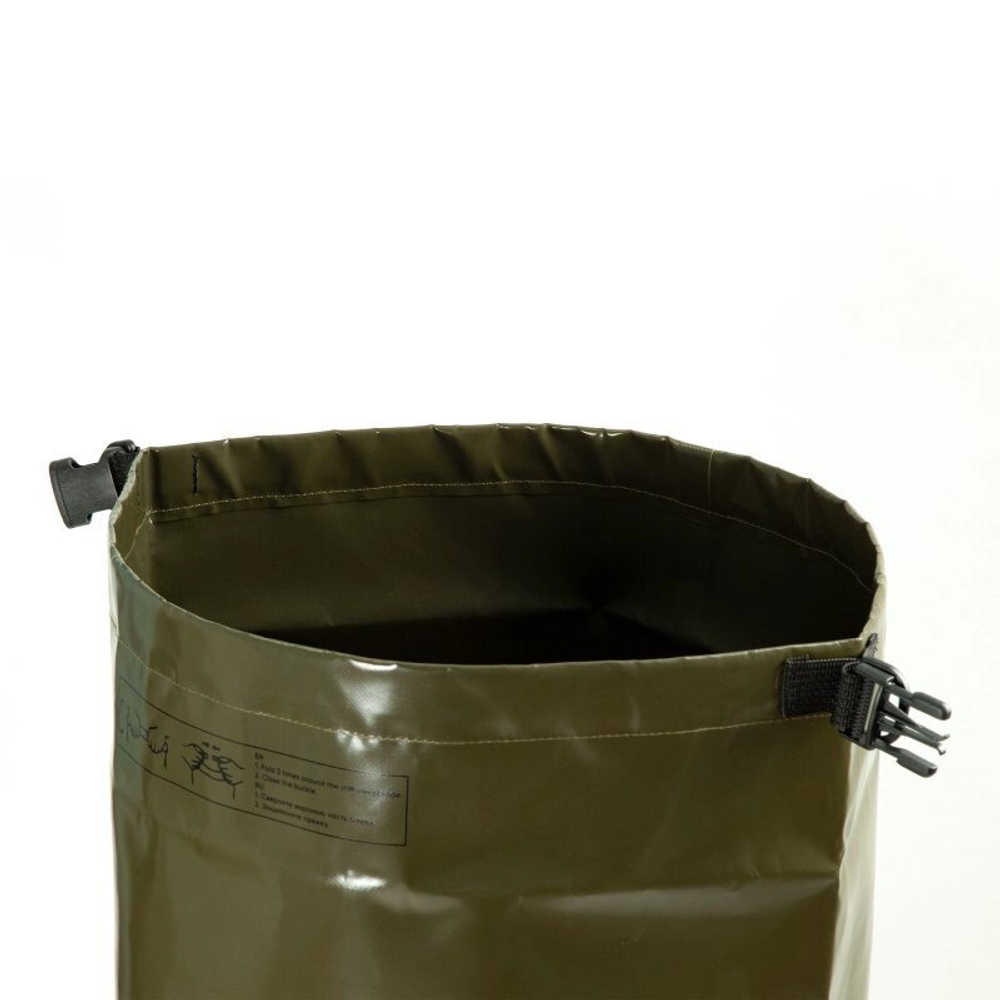Гермомешок "Следопыт - Dry Bag" с лямками 100 л, цв. хаки