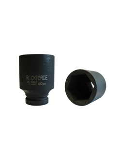 Головка ударная глубокая 1'', 60мм (6гр.) RockForce RF-48510060