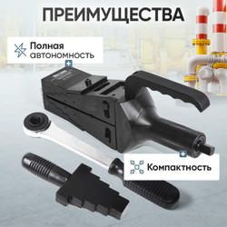Расклиниватель фланцев ручной механический 8 т Car-Tool CT-0877M