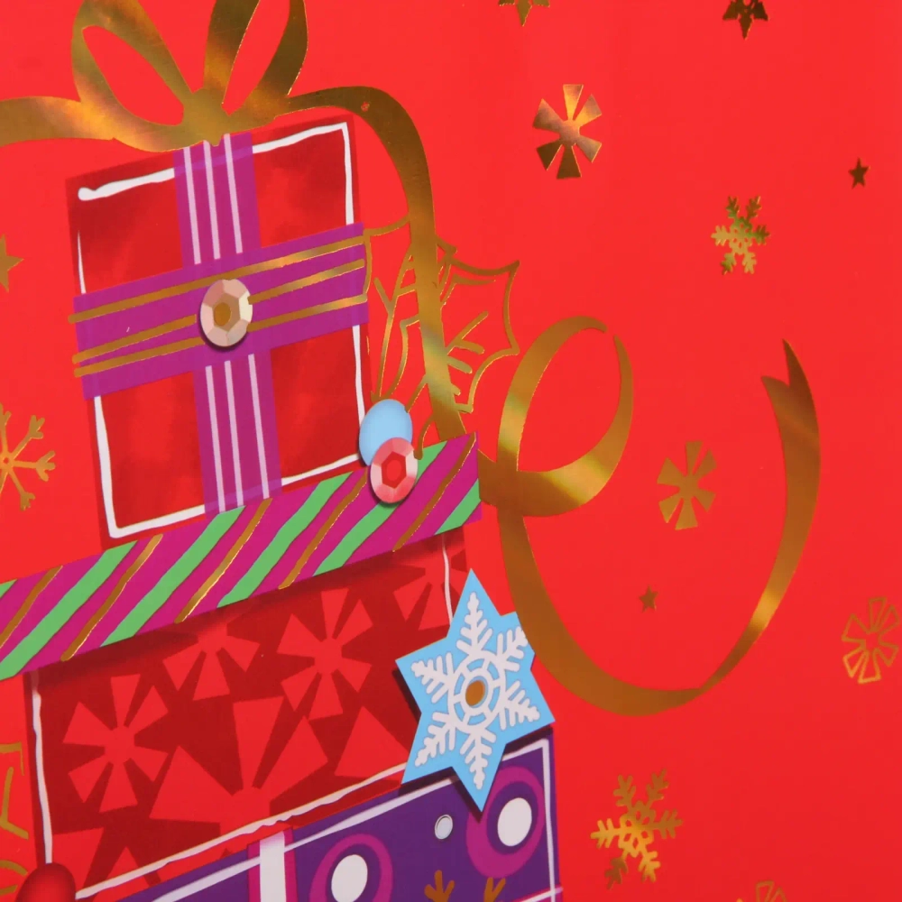 Пакет подарочный «Волшебный год» 31*42*12 см, микс