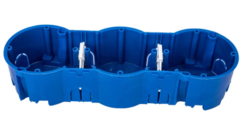 Коробка установочная 3-х местная СУ 207х66х47мм для твердых стен Bylectrica