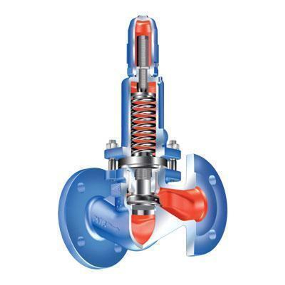 Клапан перепускной  ARI-PRESO 12.753 DN50 Ду50 PN16 4.0-10.0 бар Рср-6,0 бар Ari-Armaturen BR 750