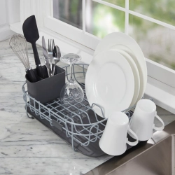 KitchenAid Сушилка для посуды 44,6x32x16 см низкопрофильная серая EAN 5057982102463