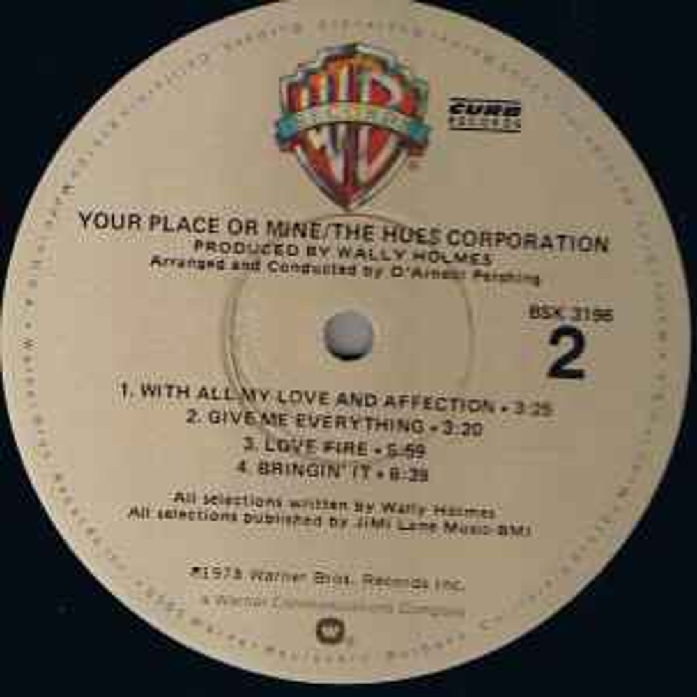 The Hues Corporation - Your Place Or Mine (США 1978г.)