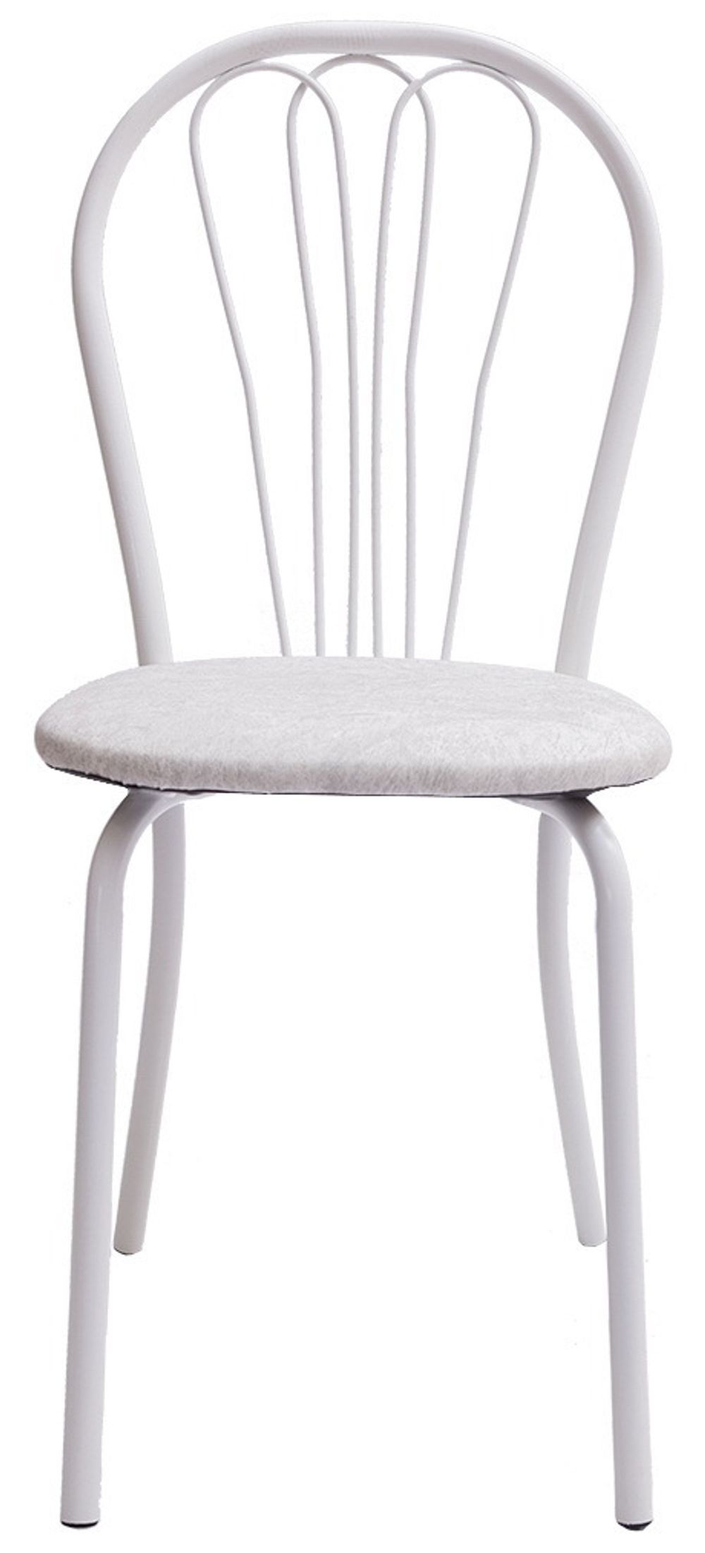 Стул Венеция 3 (А) к/з бел.сер. К-с белый