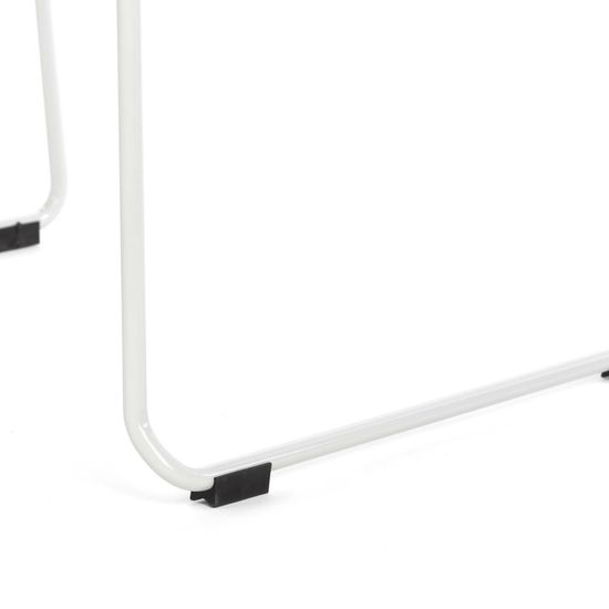 Стул Zena белый металлический 